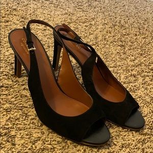 COLE HANN SIGNATURE suede HEELS Size (91/2)